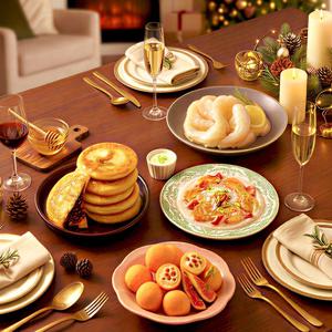 홈스토랑 4종 세트 / 크림새우 꿀호떡 크림치즈볼 뇨끼