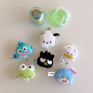 산리오 미니 얼굴 인형 키링 랜덤 뽑기 캡슐