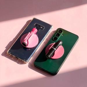 립밤 홀더 그립톡 실리콘 휴대폰 케이스 부착 틴트 립스틱 휴대용 스마트톡