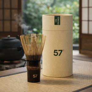 57도씨 말차 격불 오죽 120본 차선