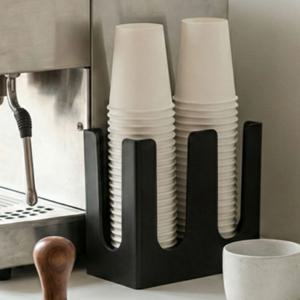 종이컵 디스펜서 홀더 수거함 거치대 컵 보관함 카페 탕비실 사무실 프리미엄 2구