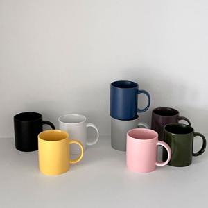 무광 홈카페 사무실 도자기 머그컵 8color