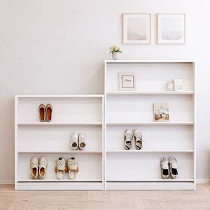 루아 사선 신발장 3단 4단 책장