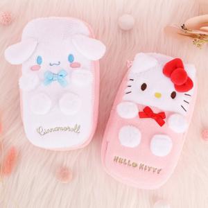 산리오 시나모롤 헬로키티 폼폼 파우치 화장품 에어폰 이어폰 가방속 귀여운 파우치