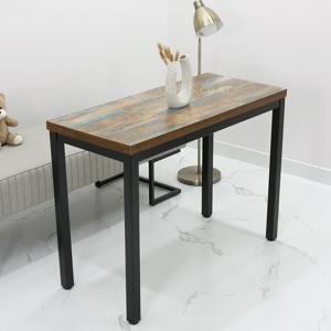 슬림형 좁은 폭 900 x 450 공간 활용 4인용 식탁 편의점 구내식당 로비 테이블