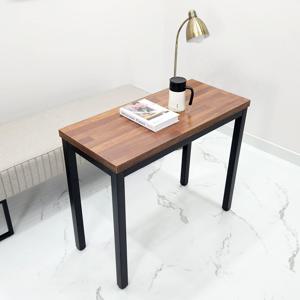 폭이 좁은 2인용 식탁 800 x 400 튼튼한 조립식 작은 거실 미니 테이블 800400