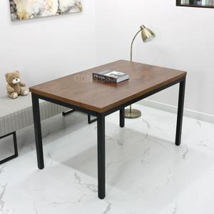 스틸 업소용 4인 식탁 1200 x 750 40각 조립식 철제 식당 불판 고깃집 테이블