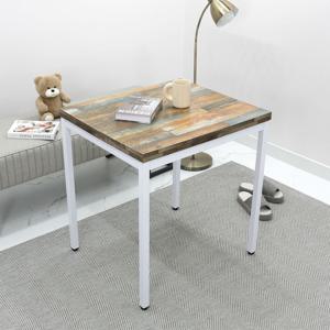 조립식 철제 프레임 2인용 카페 테이블 700 x 650 스터디 북 까페 튼튼한 작은 식탁