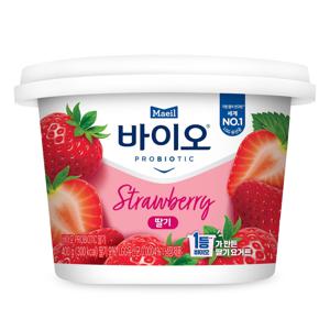 매일바이오 PROBIOTIC 딸기 400G 4입