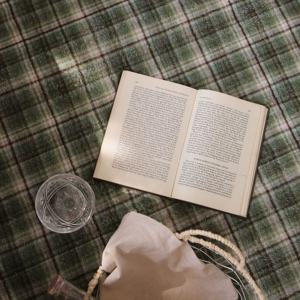 [리퍼] 클래식 빈티지 엔틱 그린 체크 디자인 거실 러그