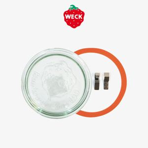 유리뚜껑+고무링+클립 세트 S/M/L