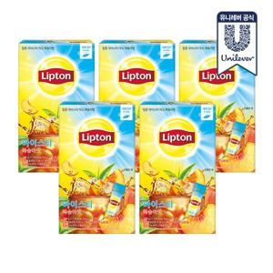 립톤 아이스티 믹스 복숭아맛 스틱 14g 20T 5개