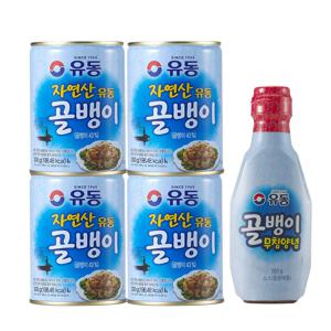 자연산골뱅이 300g*4개 +무침양념 320g*1개