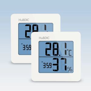 [1+1] 액정조명 디지털 온습도계 시계 백라이트 HT-1