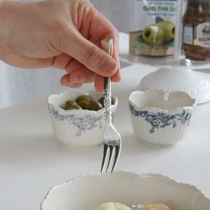 앤틱 감성의 실버 디저트 커트러리 - 티포크