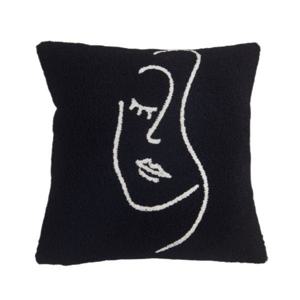 레이디블랙 모던드로잉 디자인 쿠션 커버 사각 직사각 거실 소파 의자 침대