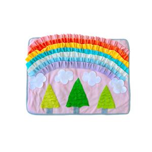 강아지 장난감 무지개 노즈워크 코담요