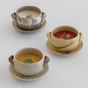 미노야키 동구리 양손 스프볼 & 소서 세트 3color 씨리얼볼 양손 요거트볼 플레이트