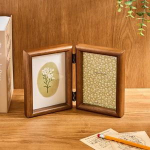 L 우드액자 더블4x6