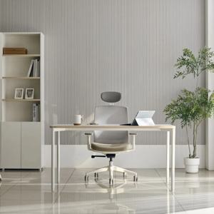 일자 책상 1400 학생 공부 컴퓨터 라이트 인테리어 홈 오피스