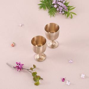 1+1 한정판매 화담 Origin 방짜 유기 미니 고블렛 잔 1p 양주잔 자체살균