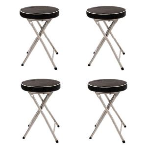 리트 의자 -1개/2개/4개- 접는의자 간이의자 접이식 원형 스툴 체어 휴대 파라솔 편의점