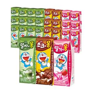 남양 초코에몽 190ml 6팩 + 딸기에몽 190ml 6팩 + 말차에몽 190ml 12팩