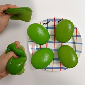 윤기메론왔빵 빵스퀴시볼 스트레스완화 말랑이 손힐링