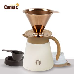 보온 보냉 티타늄 스텐 필터 핸드드립세트 600ml (DT2G) 커피 드리퍼 여과지