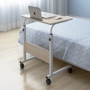 이동식 높이조절 침대 소파 거실 사이드 테이블 600*400 (태블릿거치가능)