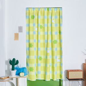 CheckerToki Yellow 포인트 커튼 2size