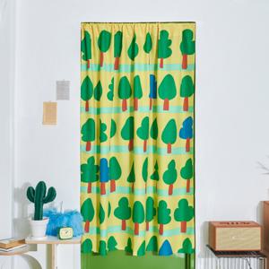 Grove Yellow 포인트 커튼 2size