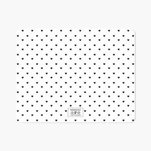 Mini Heart White 마우스패드