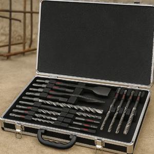 스위스리볼트 SDS 로터리 함마 드릴 전용 기리 노미 비트 17종 세트