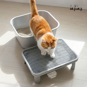 고양이 모래 발판 매트 루퍼스텝