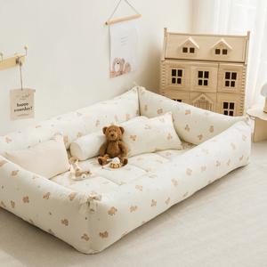 베베슈 순면 범퍼쿠션 세트 (솜포함)