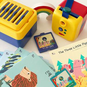 키즈위드 이야기시네마 그림자극장 본체명작동화세트 세계명작1_2개국어(한국어,영어) 수면교육