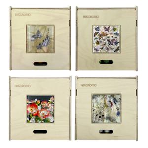 고급 나무 자개 분필 보관함 멀티쵸크 홀더 원목 케이스