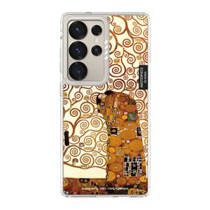 갤럭시 S25 울트라 명화 사람과동물 디자인 크리스탈 컬러 투명 범퍼 플러스 케이스