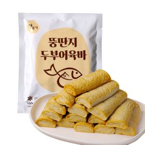 뚱딴지 두부 어묵바 8팩 + 1팩 두부 어육바 수제어묵 오뎅