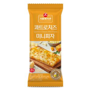 서울피자관 콰트로치즈 미니피자 85gx10개