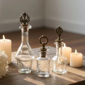 오르세 컬렉션 엔틱 유리병 보틀 신주 리드 빈티지 인테리어 소품 장식 오브제