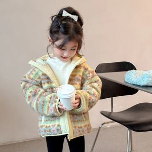 퀼팅 후드 뽀글이 점퍼 R16185
