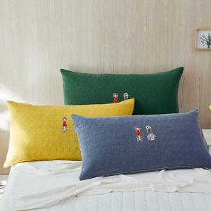 크렉 고급 대쿠션 등쿠션 헤드쿠션 커버 3colors
