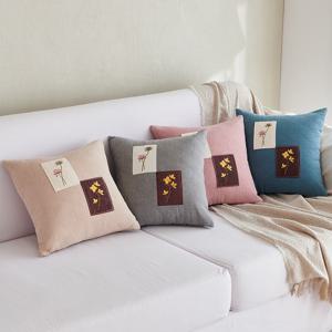 이사벨 고급 쿠션커버 40x40 4colors