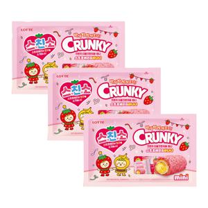 크런키 더블크런치바 미니 스트로베리 바나나313GX3개