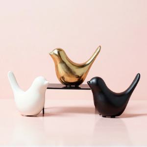 버드 오브제 인테리어 새 장식 모던 장식품 골드 실버 블랙 화이트 모형 45% 할인