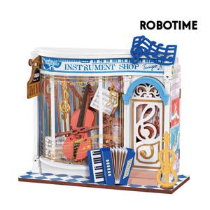 로보타임 DIY 미니어처 멜로디 악기샵 (DS047)