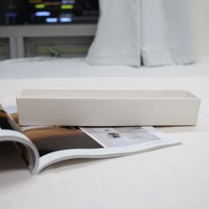 유니크 직사각 슬림 세라믹 포트 홈데코 도자기 꽃병 센터피스 감성 인테리어 소품