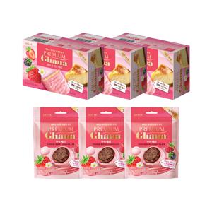 프리미엄 가나 쿠키 베리 67g x3개+랑드샤 치즈 베리 91g x3개